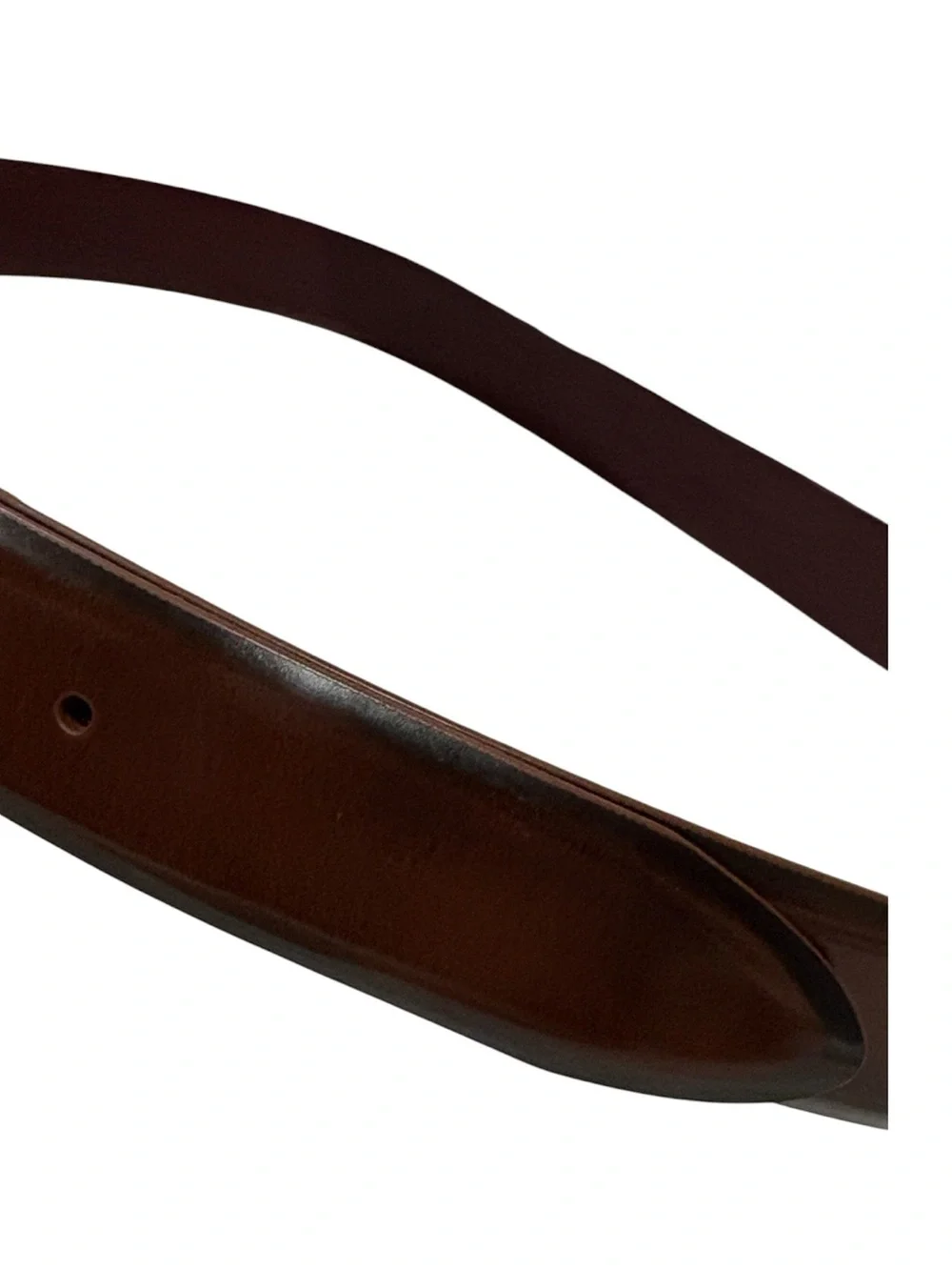Maurizio Baldassari - Men's Nappa Leather Belt. Dark Brown. Size 42. Italy